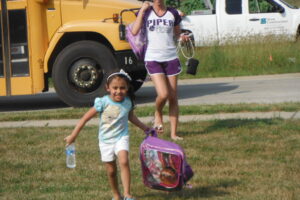 Patty Jurich's grand-daughter, Aubrey, on the first day of kindergarten Patty Jurich's grand-daughter, Aubrey, on the first day of kindergarten