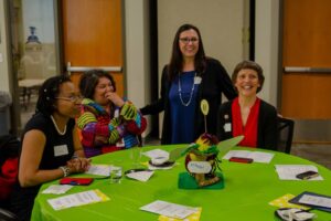 Patty Jurich and Wyandotte high school at the Presidnet's & Principals dinner, 2018 Patty Jurich and Wyandotte high school at the Presidnet's & Principals dinner, 2018