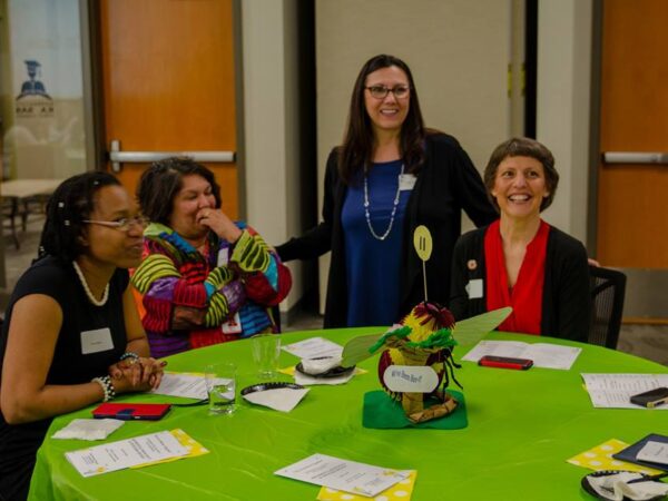 Patty Jurich and Wyandotte high school at the Presidnet's & Principals dinner, 2018